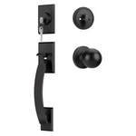Goldenwarm Front Door Handle Deadbolt Set Matte Black Lock New. Price: $93.85.
