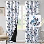 H.versailtex 100% Blackout Curtains 84 Inch Length 2 Panels Set Cattleya Flor... New. Price: $58.46.