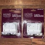 (2) Home Decorators In. And 2.5 Cordless Faux Wood Side Mounting Bracket New. Price: $9.95.