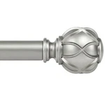 Kamanina Curtain Rods For Windows To Inch, 48-84", Antique Silver New. Price: $42.04.