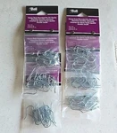 Bali Heavy Duty Rounded Pin On Hooks- Six Packages Of Fourteen New Old Stock Lot. Price: $28.00.