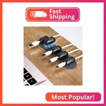 5-PACK Magnetic Cable Clips Cord Organizer Smoothly Adjustable, Puretor Desk New. Price: $21.05.
