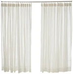 Stylemaster Splendor Pinch Pleated Drapes Pair, 2 Of 60" By 84", Beige New. Price: $30.12.