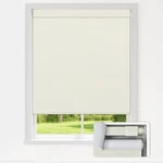 Lazblinds No Drill Blackout Roller Shades Cordless, Indoor Windows, 24.75"X72" New. Price: $52.31.