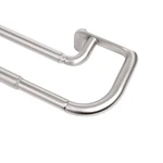 Umbra Twilight Double Curtain Rod Set 66 To 144 Inches, Nickel Open. Price: $29.00.