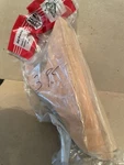 (3) Unfinished Wood White Pine Bracket Fits 1 3/8 Pole Open. Price: $14.49.