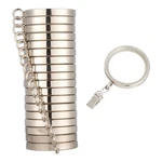 Cambria Designer Series Easy Glide Clip Rings Metal W Nylon Insert 18 Pack Open. Price: $43.99.