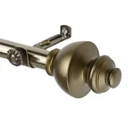 Dynasty Window Set Curtain Rod, 120"-170", Antique Brass New. Price: $134.20.