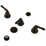 Kingston Brass Magellan Three Handle Bidet Faucet With Pop Up New. Price: $246.88.