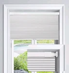 Lazblinds Cordless Cellular Shades, No Tools Drill Blackout Honeycomb Open. Price: $31.09.