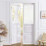 Tollpiz Short Curtain Closet Linen Textured Sheers Doorway New. Price: $11.67.