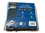 Degrees Comfort Standard Pillow Protectors Set 2 Waterproof Hypoallergenic New. Price: $19.99.