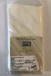 New Jc Penney Lisette Voile Semi Sheer Window Panel 60 X 63 Cream Beige. Price: $11.99.