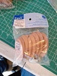Kirsch Wood Clip Rings For 3/4 Poles Warm Oak Finish 1 Pack Of 7 New. Price: $6.99.