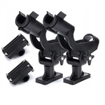 Hiumi Adjustable Rotatable Plastic Fishing Rod 3 Mount Holder Bracket Bo.... Price: $29.93.