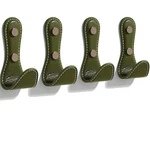 Xsgtzmj 4PCS Coat Hooks Wall, Leather Zinc Alloy Structure ... New. Price: $26.41.