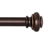 Simewin Heavy Duty Curtain Rods For Windows 72 To 144 Inches, Bronze C... New. Price: $46.61.