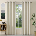 Hynathi 2 Panels Set Blackout Curtains Drapes Room Darkening Insulated Thermal New. Price: $42.64.