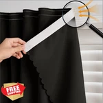 Gonnrly Magic Tape Blackout Curtains - No Drilling, Rod, Easy To Install, ... New. Price: $44.99.