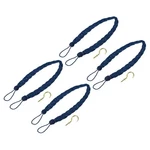 Uxcell 4PCS Curtain Tiebacks, 58CM/23 Braided Drapery Holdback Navy Blue New. Price: $16.71.