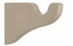 Kirsch Wood Trend Classic 1/2" Return BRACKET:1 3/8" Pole, Truffle (5611EG835) New. Price: $17.99.
