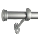 Decopolitan 27941-36NI End Cap Curtain Rod, To 72-INCH, Nickel New. Price: $40.26.