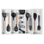 Kitchenedge Adjustable Drawer Organizer For Utensils And Junk New. Price: $81.13.
