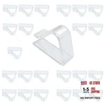 Bokwin 24 Pack Transparent Clear Tablecloth Clips Plastic 1.45 Inch-small New. Price: $9.45.
