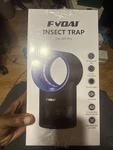Fvoai Zap M3 Pro Indoor Insect Trap Black/blue, 9 Sticky Boards, 360 Degree New. Price: $100.00.
