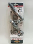 Larson 20298917 Quickfit Straight Lever Handleset, Brushed Nickel (new). Price: $39.75.