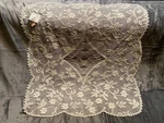 Heritage New #JM-3030E, Jasmine 30" X Table Topper, Ecru Color. Price: $23.98.