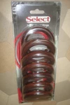 Nip Pc Select Wood Drapery Rod Rings For 3/8" Pole Black Walnut 13-300-47 New. Price: $11.99.