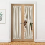 Nicetown 100% Blackout Linen Curtain For French Front Door Thermal Insulated ... New. Price: $33.91.