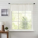 Farmhouse 16"X90" Valance Creme Rod Pocket Kitchen Window Curtains Vhc Brands New. Price: $29.95.