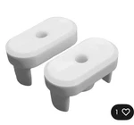 Pcs Champion Bottom Rail End Cap For Cordless Deluxe BLINDS240612 White New. Price: $8.99.