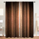 Meshelly Brown Copper Curtains 52W X 84H Inch Rod Pocket Vintage Farmhouse Ru... New. Price: $55.41.