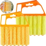 Geiserailie 2 Pcs Window Venetian Blind Cleaner Duster Tool Washable 7 Fingers New. Price: $11.76.