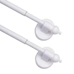 Magnetic Curtain Rods For Metal Doors Multi-use Adjustable Appliance Windows New. Price: $16.45.