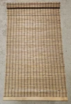 Lazblinds No-drill/tools Cordless Roman Shade 27" W X 48" Malay Umber Open. Price: $29.99.