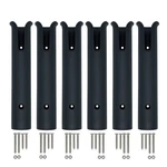 Wall Mounted Fishing Rod Holders Tubes Links Rack Rests (6... New. Price: $36.49.