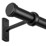 1 Inch Blackout Curtain Rods For Windows Patio, Adjustable Room Divider New. Price: $74.12.