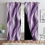 Dorcev Ombre Purple Blackout Window Curtains Abstract Art Aesthetic Gradient Kit New. Price: $85.73.