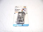 Kenney Fast Fit No Measure Brackets 3" Silver For Curtain Rod New. Price: $5.99.