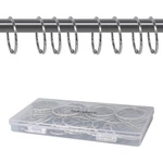 36PCS Shower Curtain Rings, 1.7" Rust-proof Metal Round Hooks ... New. Price: $18.02.
