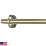Joodxoe Modern Curtain Rods 1INCH Diameter Decorative Single Window New. Price: $68.15.