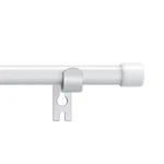 Alskarhem White Curtain Rods For Windows To INCH,5/8 30"-116", New. Price: $28.88.