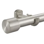 1/8 Inch Diameter Curtain Rods, 48-84 Telescoping Large Single Window New. Price: $74.08.