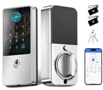 Biometric Smart Lock Deadbolt, Keyless Entry Door With App Control & Rem... New. Price: $91.33.