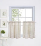 Elrene Home Fashions Linen Stripe 30"W X 24"L (pack Of 2), New. Price: $30.05.