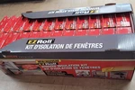 22CT Case Frost King Ezroll Clear Indoor Window Film Insulator Kit 62"W X 126"L New. Price: $199.00.
